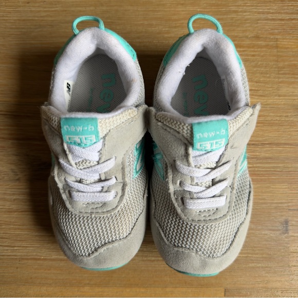 New Balance 515 Toddler Sneakers Size 5 Gray Comfort Walking Shoes Streetwear - Picture 7 of 12